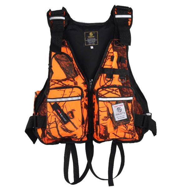 

life vest & buoy outdoor rafting neoprene safety jacket men swimming fishing water skiing portable large buoyancy -40