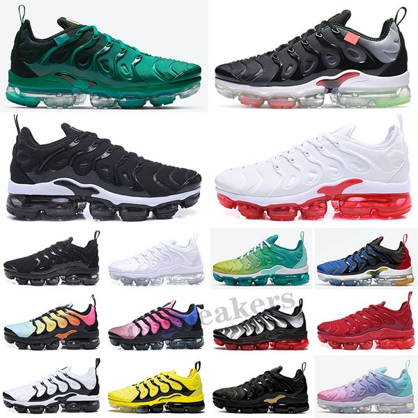 

tn plus mens womens shoes sports trainers black royal pastel all white light bone worldwide sneakers 36-45