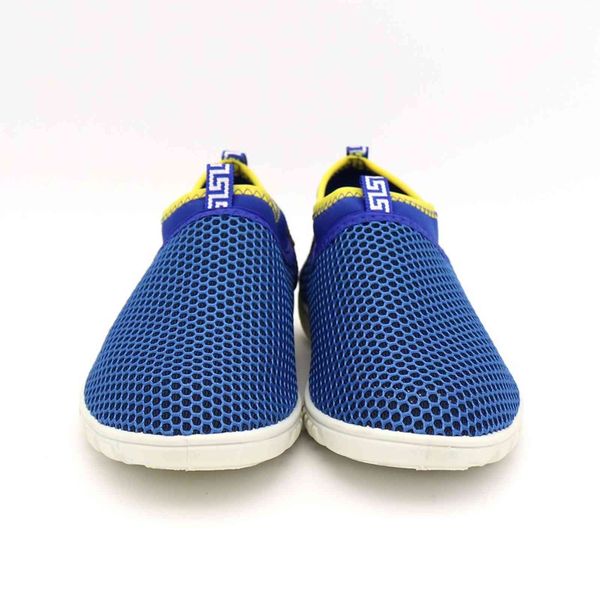 

dress shoes bimuduiyu summer fast beach breathable mesh net surface men's sandal slipper casual soft driving lazy loafer b3hv, Black