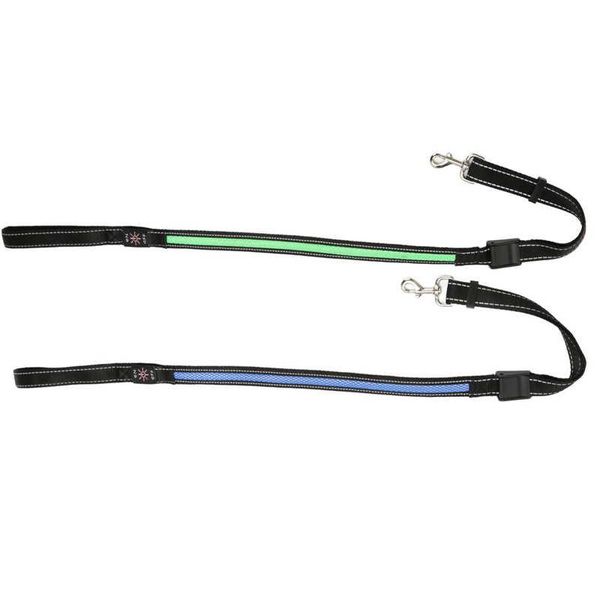 

cat collars & leads collar personalized shirt dog leash usb charging led traction rope breathable for small medium