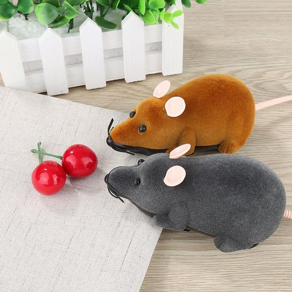 

small animal supplies electronic rc mice cat toys funny cute wireless novelty remote control mouse emulation toy rat accessories