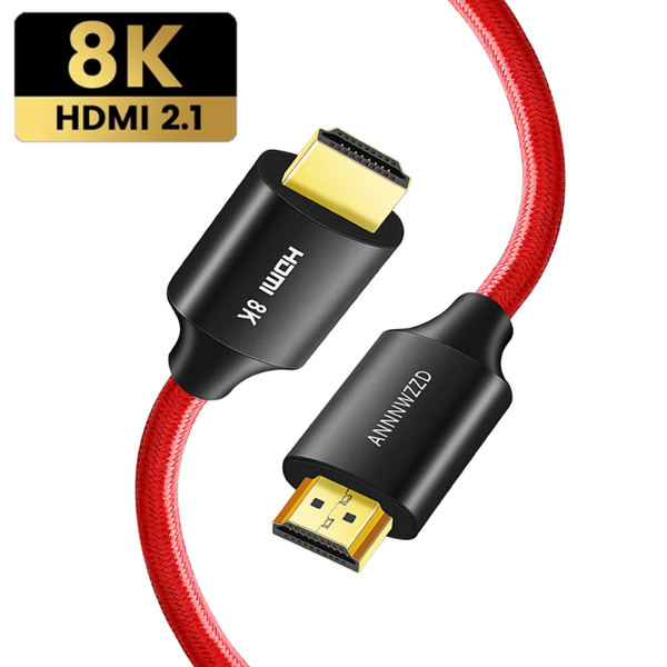 

audio cables & connectors 2.1 cable 8k/60hz 4k/120hz ultra high-speed 48gbps digital for splitter switch ps5 ps4 8k