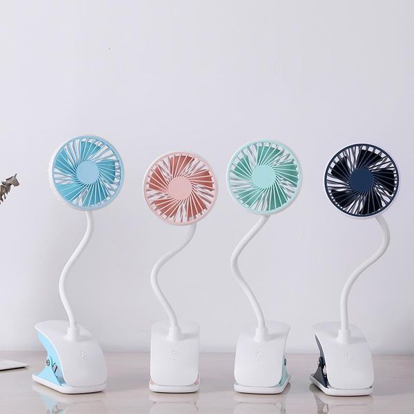 

electric fans usb charging portable fan handheld mini clip air conditioner cooler cooling summer desk table