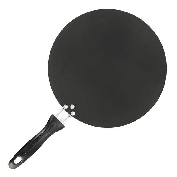 

round griddle non-stick crepe pan for pancake egg omelette frying gas cookware kitchen tools 30cm iron pans