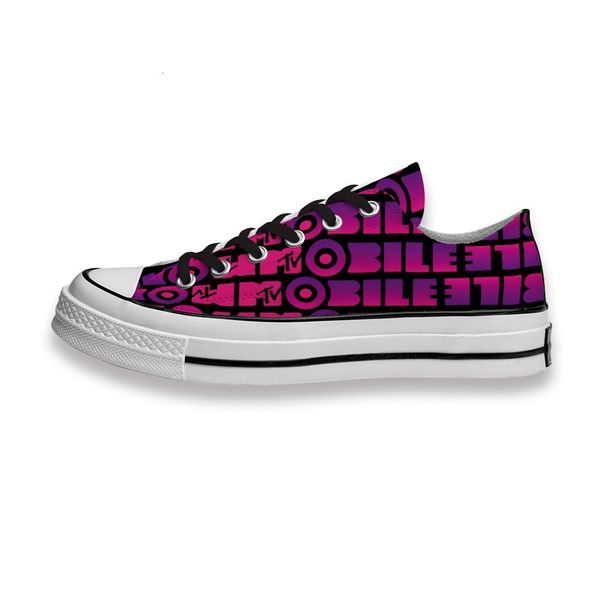 

customizationcustom printed shoes music band logo mtv mobile sneakers low mens womens skateboard sport footwear diy trainers canvas casual s