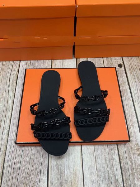 

brand-name slippers ladies sandals rubber slippers flat shoes slippers party wedding shoes kjjj002, Black