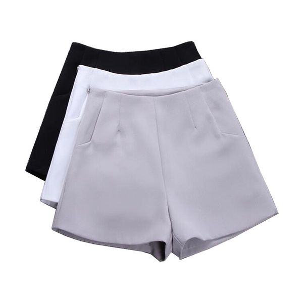 

women's shorts summer fashion skirts high waist casual suit black white short pants ladies wt13, White;black