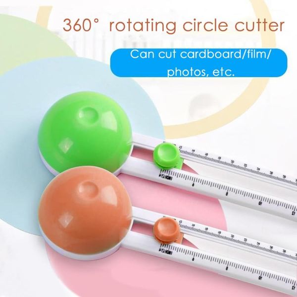 Timers simples CORTE CIRCULAR A4 Manual Round Office Supplies DIY - 1PCS