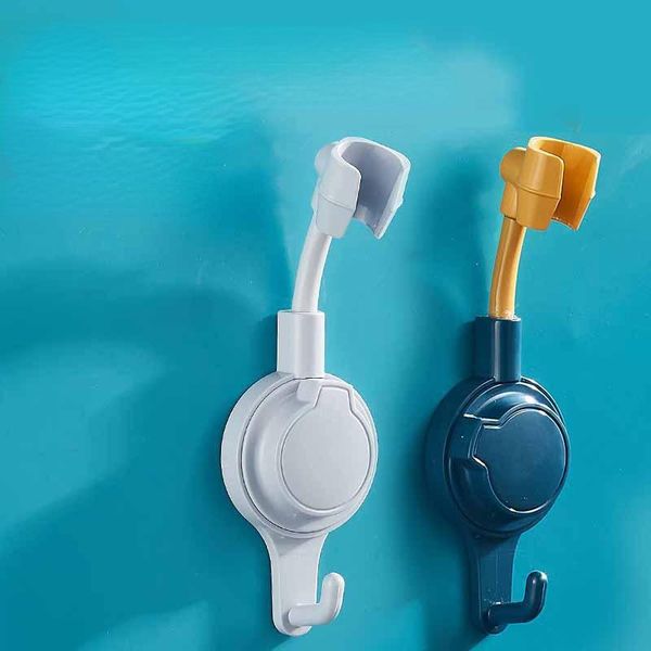 

bath accessory set punch-universal shower bracket shaking head adjustable bathroom nozzle suction cup fixing seat