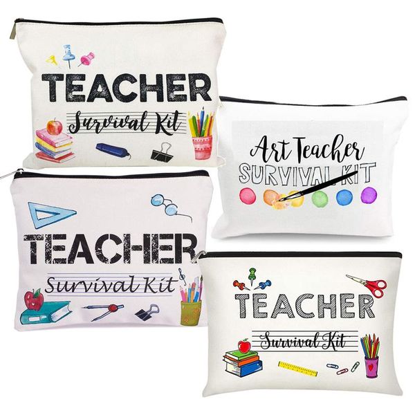 

party decoration music art teacher survival kit makeup bag graduation birthday thanksgiving teachers' day christmas appreciation gift p