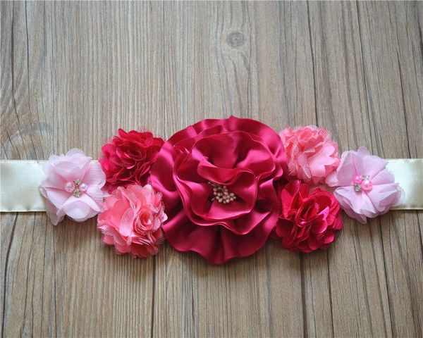

belts european and bride, flower girl, belt, bride's pregnant dress waist seal., Black;brown