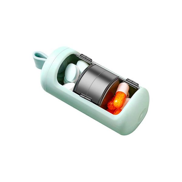 

Portable 3-compartment Storage Box, Large-capacity, Travel Sealed Box Bottles & Jars