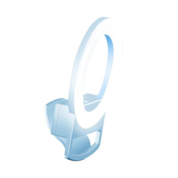 

flash heads selfie ring light clip on fill rechargeable for phone laptablet video camera lens