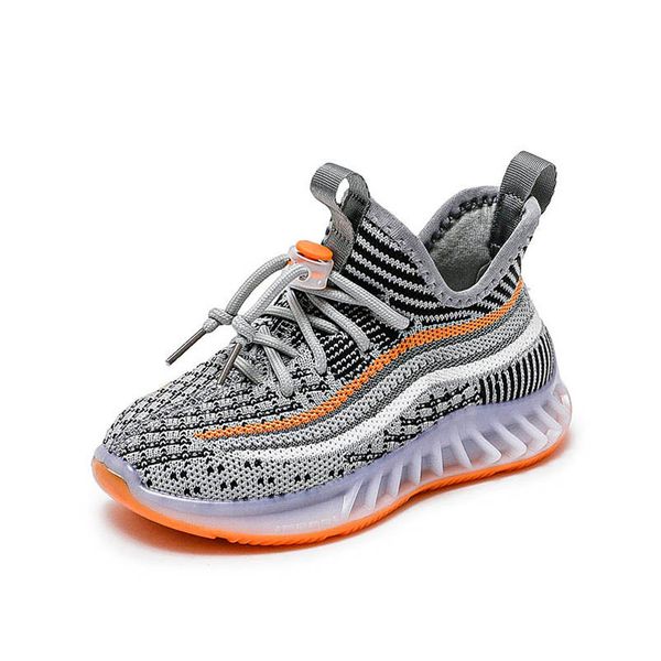 

athletic kids shoes sports basketball boys footwear d801, Black