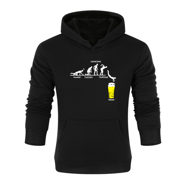 

men's hoodies & sweatshirts 2021 printed sweatshirt street dance streetwear men and women spring autumn casual pocket hoodie s-xxxl, Black