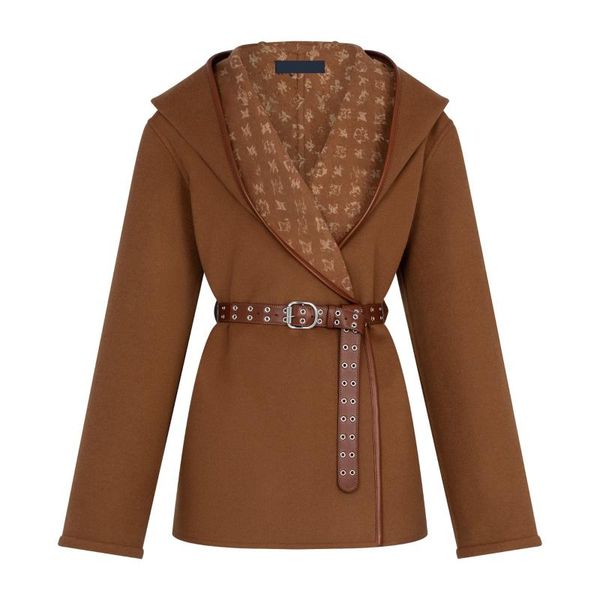 

21ss wool short coat code@l53 women's & blends, Black