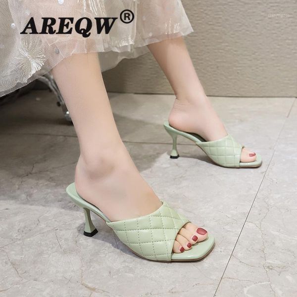

slippers women sandals summer shoes party high heel stiletto open toe flat casual heels gladiator1, Black