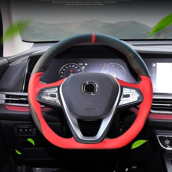 

steering wheel covers leather hubs protective for changan cs55 plus cab362