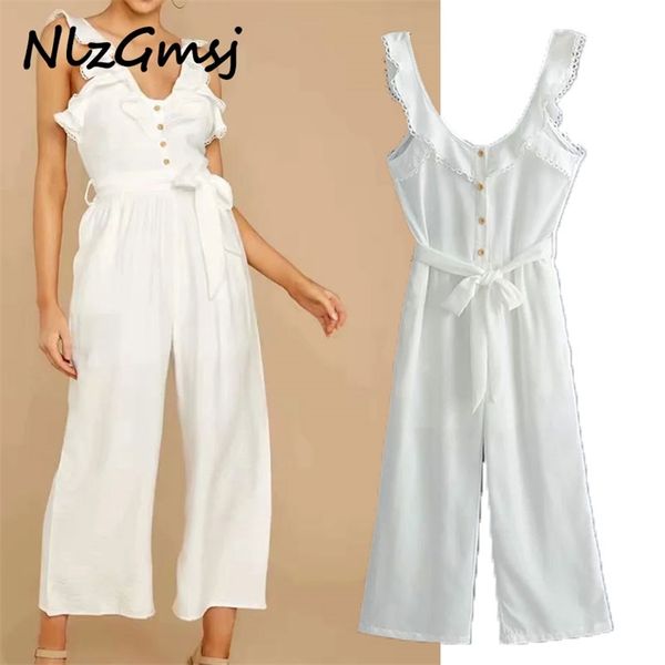 

playsuit white jumpsuits overalls wide leg hollow out backless jumpsuit beach summer casual playuist 04 210628, Black;white