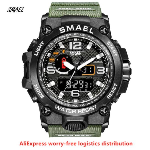 

mens watches sports watch waterproof men digital quartz wristwatch military chronograph relogio masculino wristwatches, Slivery;brown
