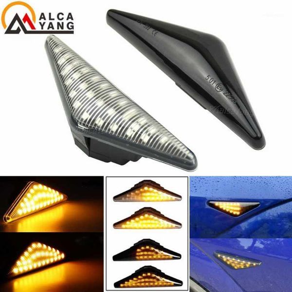 

flowing side light led dynamic marker turn signal lights indicator blinker lamp for mondeo 3 focus 1 emergency1