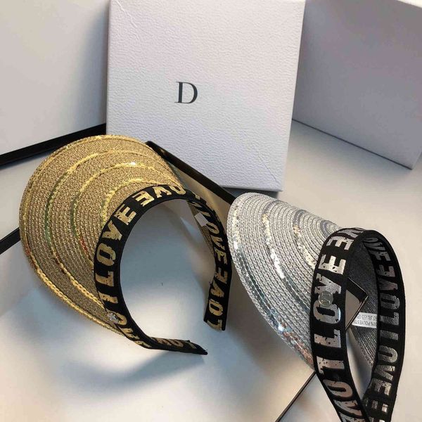 

summer sun hat children's letter love, Blue;gray