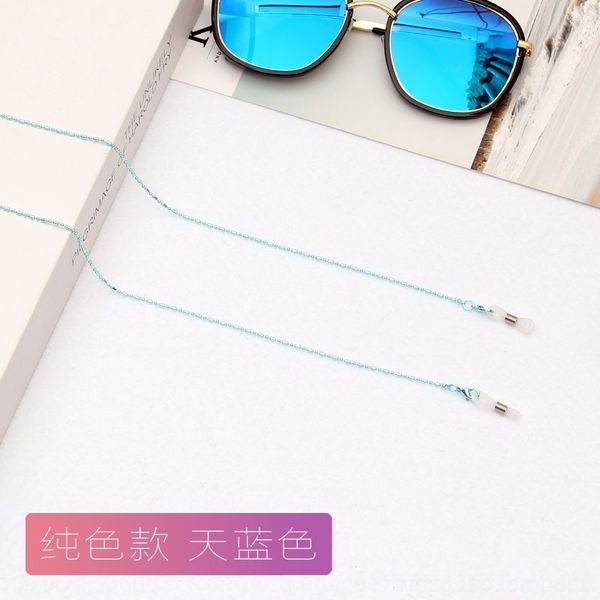 

8l6b jewelry snow accessories anti slip accessories glasses hanging eyeglasses s neck non slip chain mask rope hanging rope colorful metal