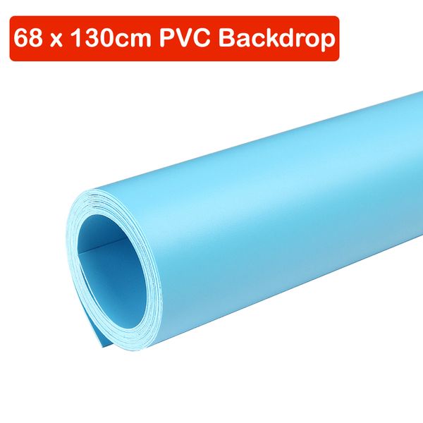 68 x 130 cm Blue PVC material fundos backdrop anti-rugas pography poghograpy equipamentos de fundo