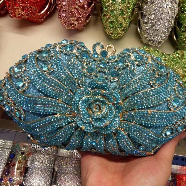 

db588 crystal hand bag