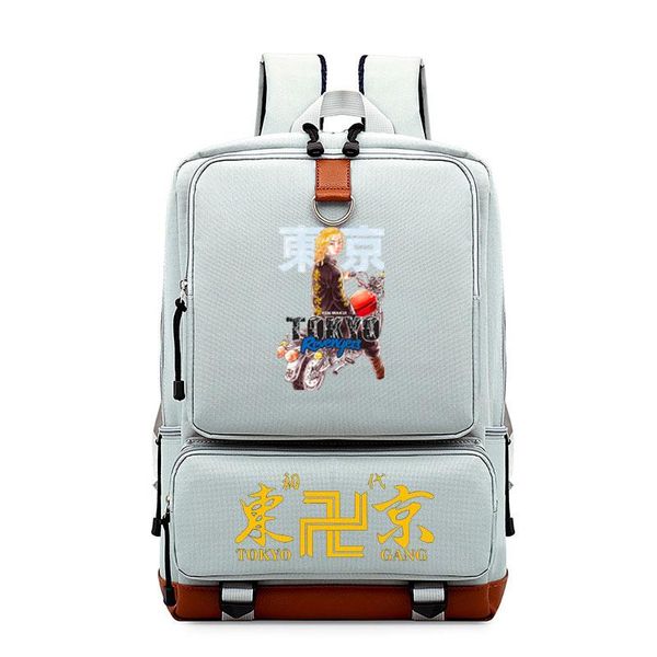 

backpack tokyo revengers children boys girls school fashion pattern laptop