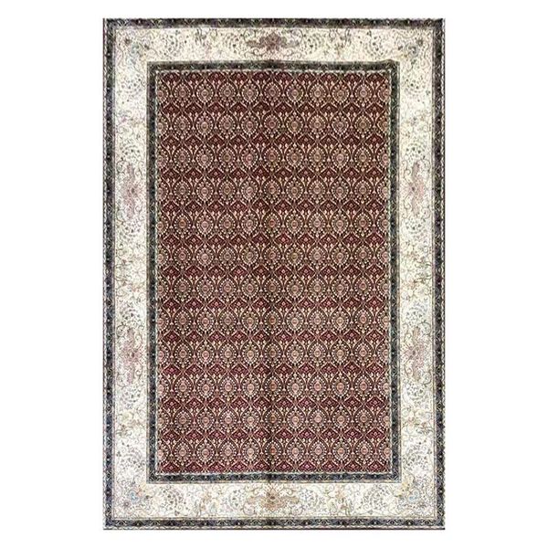 

carpets 6x9 feet red modern design handmade silk carpet for living room