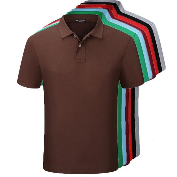 

summer short sleeve men polo shirt solid color lapel 100% cotton slim golf sports top, White;black