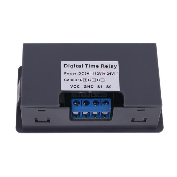 

timers c6uc dc 5v 12v 24v ac 110v 220v digital time delay relay cycle timer control switch adjustable timing