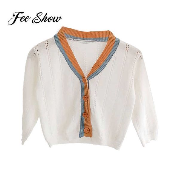 

newborn baby girl autumn spring cardigan infant v-neck long sleeve knitted sweater white jacket children thin princess outwear g1026, Blue