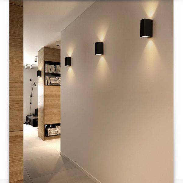 

wall lamp 10w modern minimalist led aluminum bedside room bathroom mirror light direct creative aisle