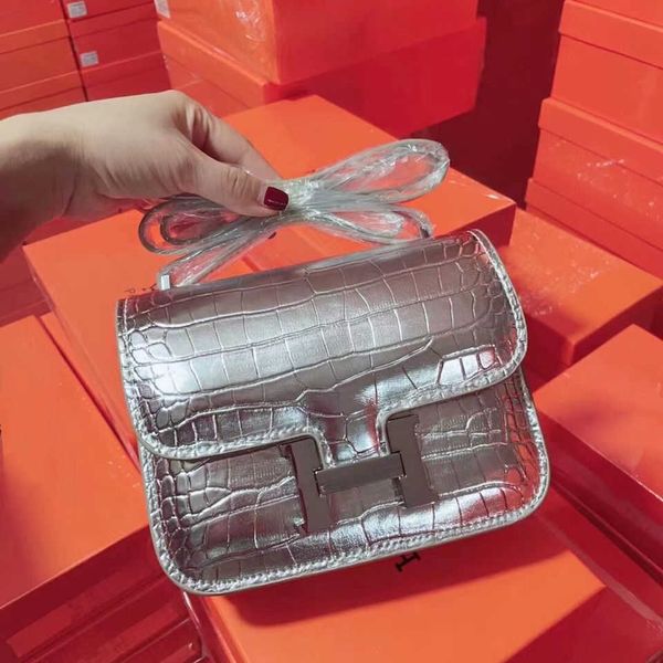 

new alligator pattern women's bag in spring and summer zly zly