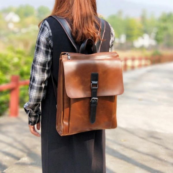 

backpack tidog vintage shoulder bag women's fashion art college wind