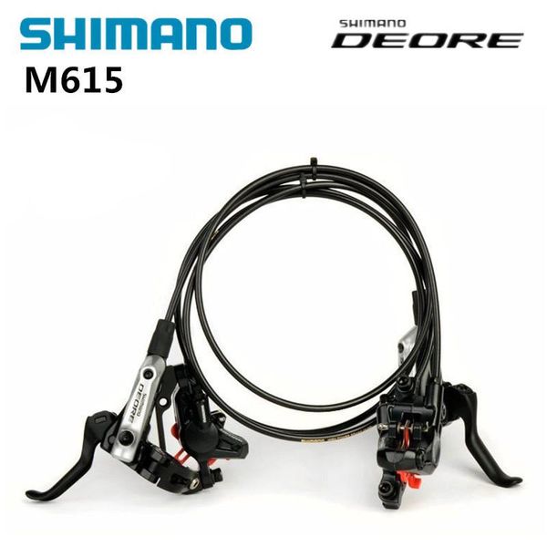 

bike brakes br bl deore m615 brake lever & caliper for hydraulic disc