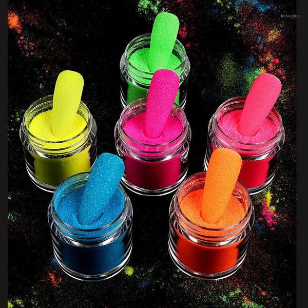 

rainbow nail art glitter sparkling colorful manicure accessories pigment powder diy polish decoration dust1, Silver;gold