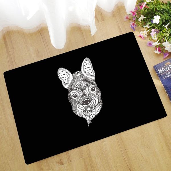

animal cat dog printing home doormat insole kitchen carpet indoor welcome bathroom non-slip floor mats carpets