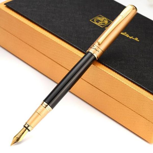 

fountain pens picasso 906 unique athens dynasty fine /calligraphy bent nib golden pen professional office school writing tool