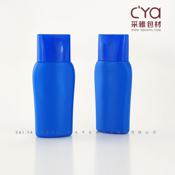 

factory wholesale 30ml skin care hand bottle filling bb cream, soft flat bottle.