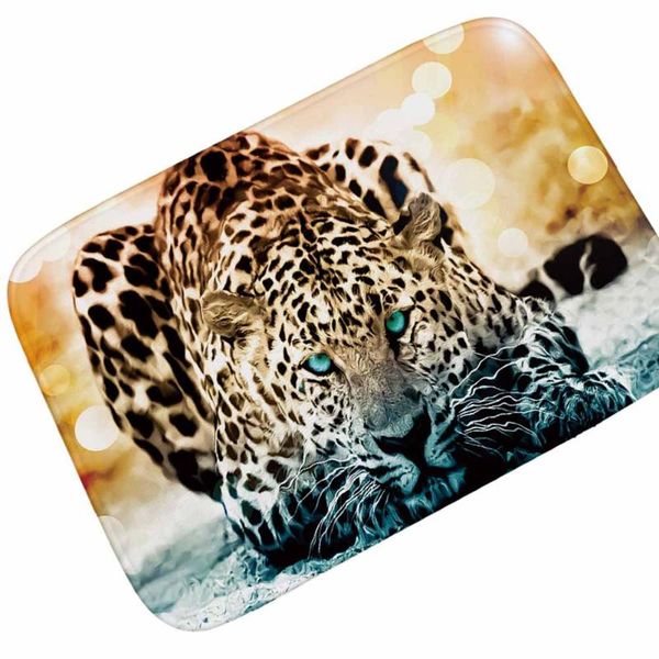 

carpets mighty animal print flannel bathroom carpet floor mat kitchentoilet water absorbent anti slip entry tiger bathtub mattress