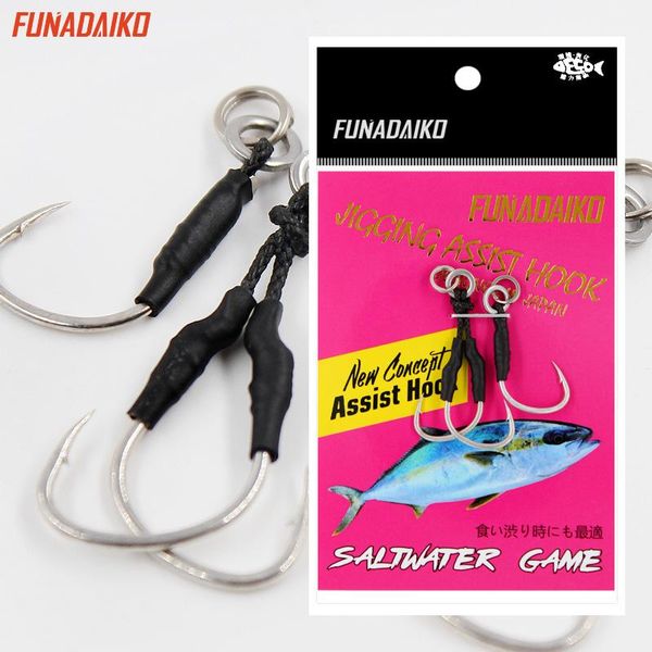 

fishing hooks high carbon steel jig fish assist hook pike for