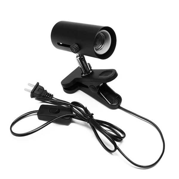 

aquariums lighting fish tank accessories clamp lamp holder, lamp, heating crawler, us plug adjustable