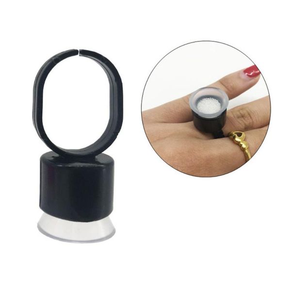 

bike pumps 30pcs pigment ring cup sponge embroidered supplies (black)