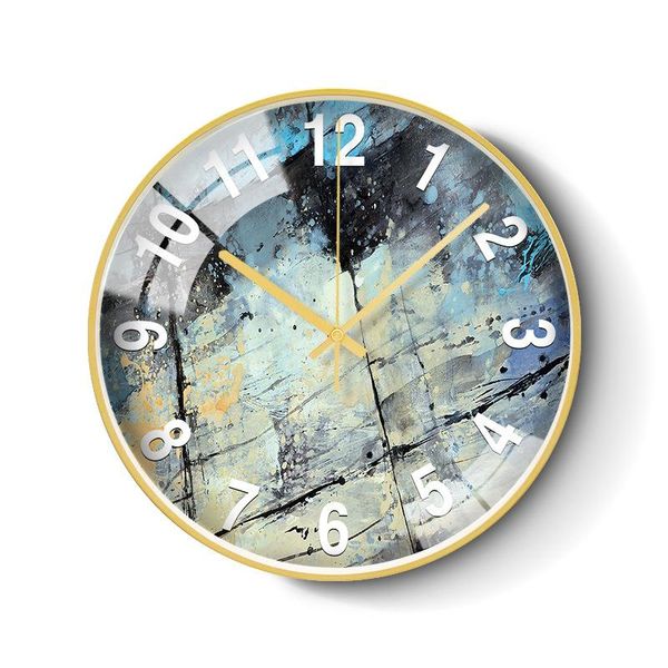 

wall clocks silent digital luxury modern design nordic living room decoration clock reloj pared home creative mm50wc
