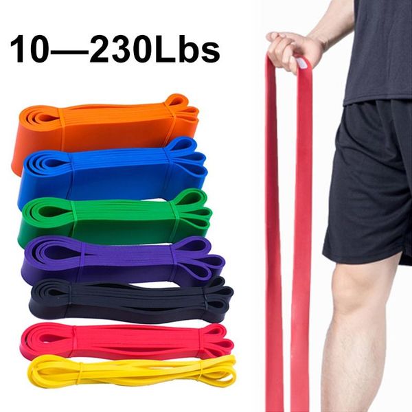 

fitness yoga band resistance bands workout indoor gym exercise strength legs butraining flat rubber 208cm