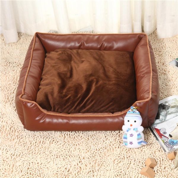

waterproof pu kennel removable pet supplies mat dog bed accessories kennels & pens