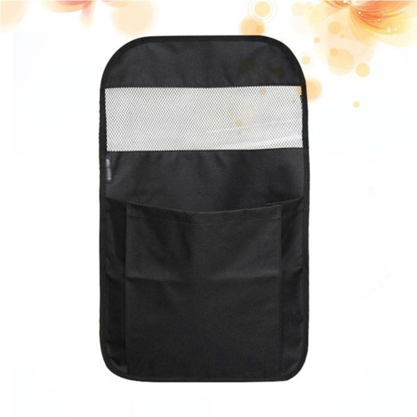 

car organizer storage bag seat back oxford cloth fabric bag(black)